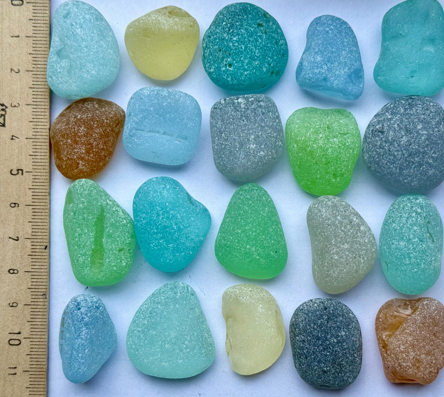 Bulk Genuine Sea Glass #055 Mix 200g Rare Japanese Beach Glass Craft Mosaic Supply Lot #055