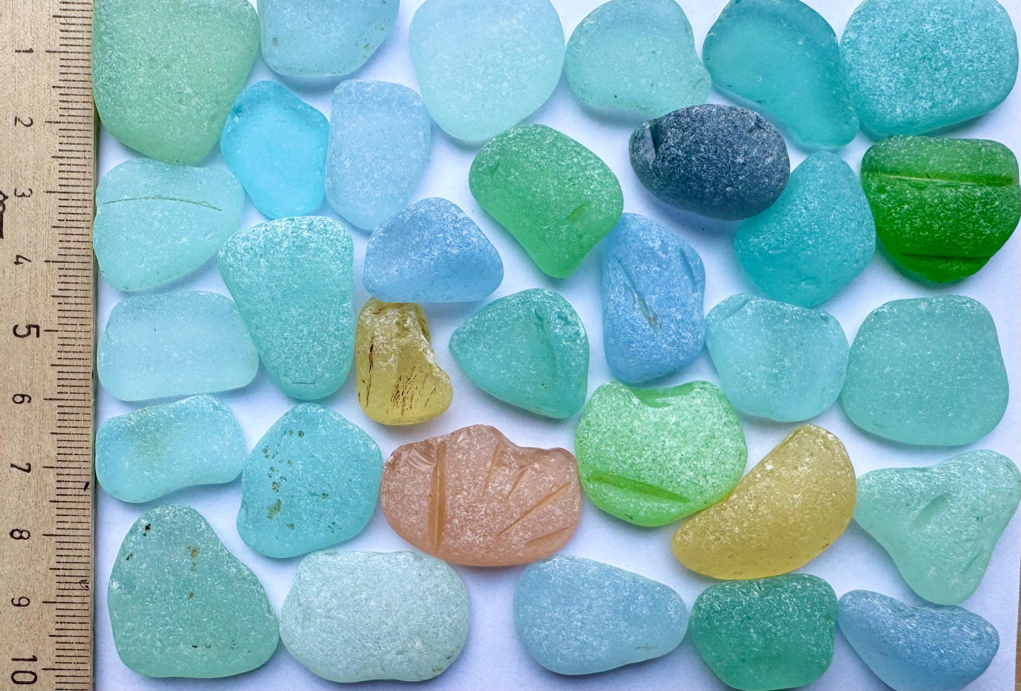Genuine Sea Glass Mix #054 156g Japanese Beach Glass Assorted Colors Craft & Jewelry Supply Lot #054