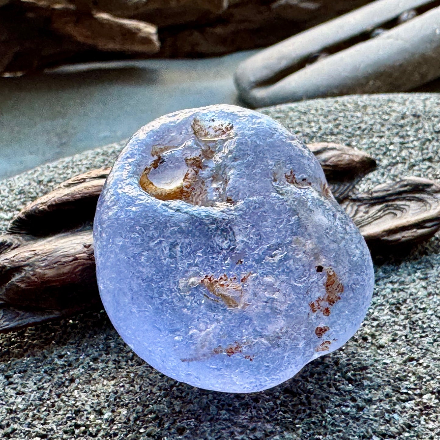Rare Lavender Sea Glass A2430 – Collector Grade Beach Found Glass A2430