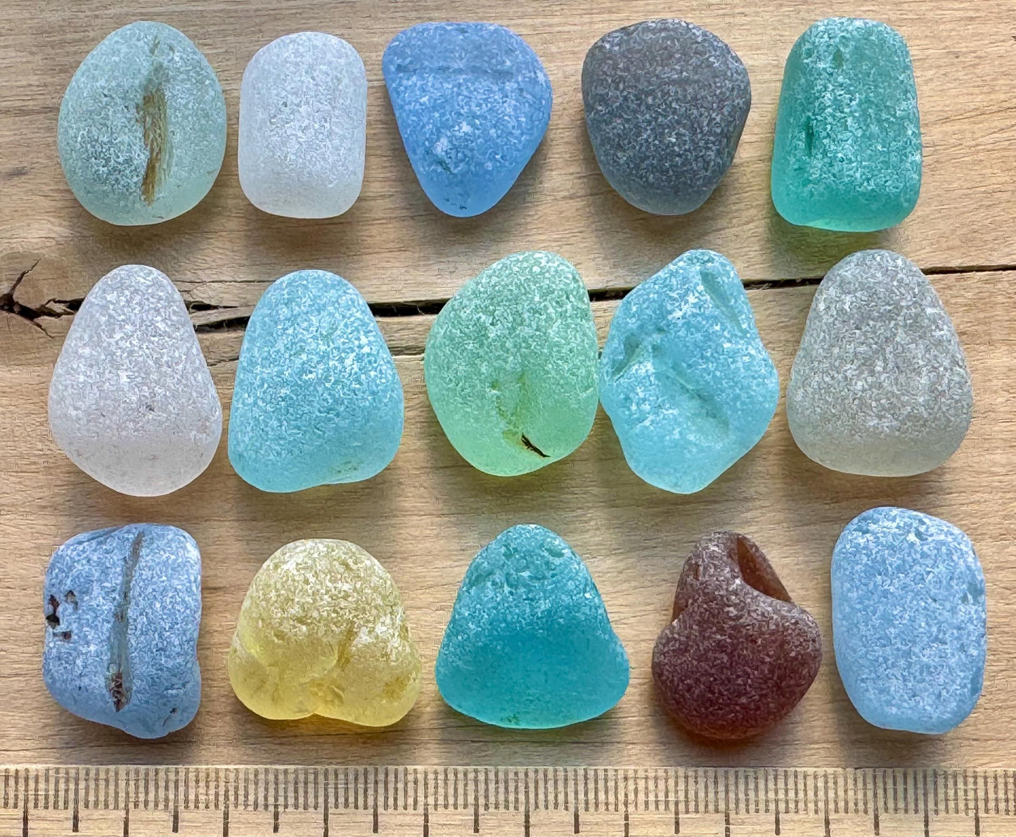 Rare Genuine Japanese Sea Glass #067 Mixed Colors Bulk Lot for Jewelry Making, Mosaic & Craft Supplies #067