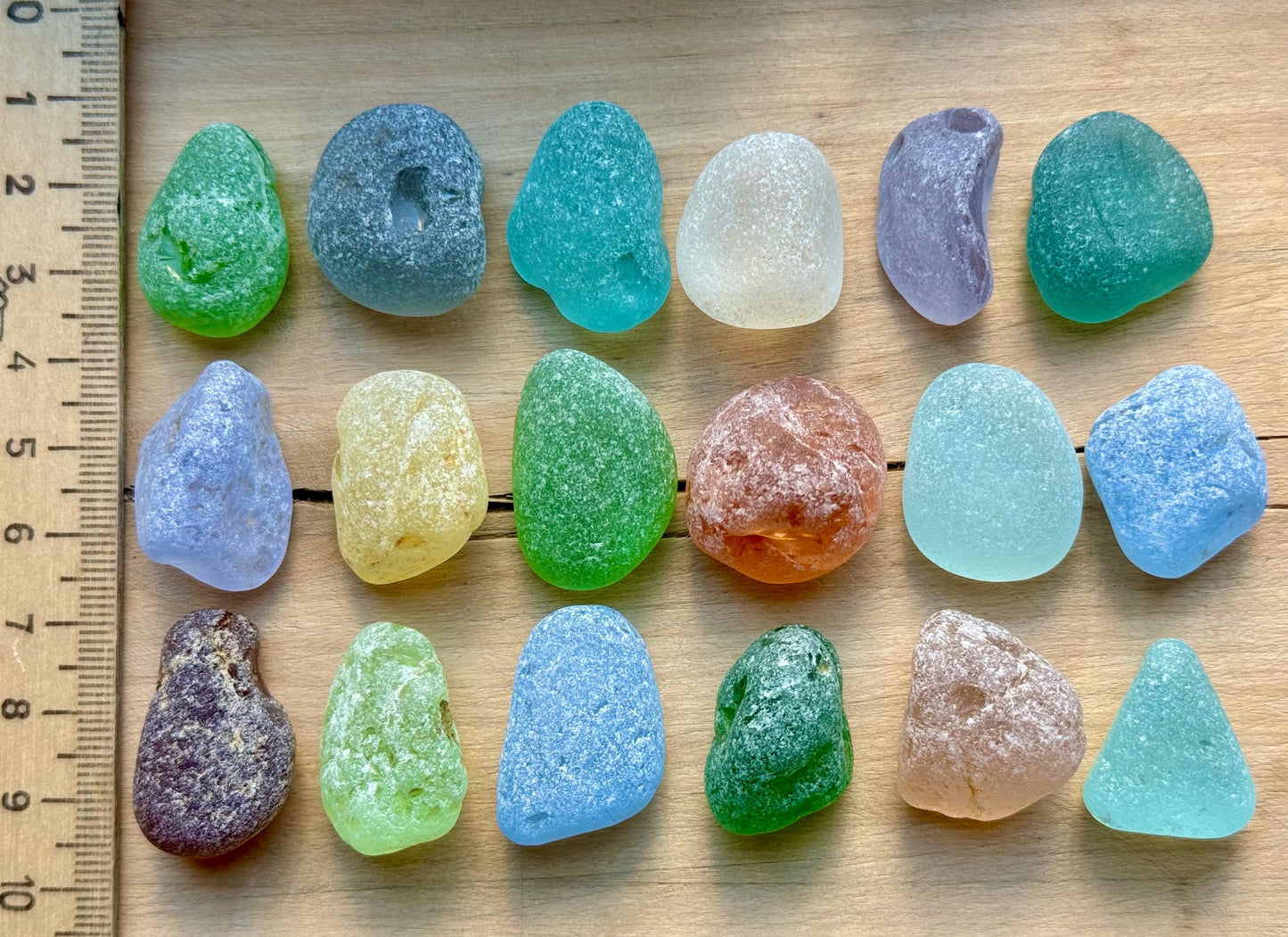 Genuine Mixed Sea Glass #066 Lot Jewelry Making Beach Glass Supplies Japanese Sea Glass #066