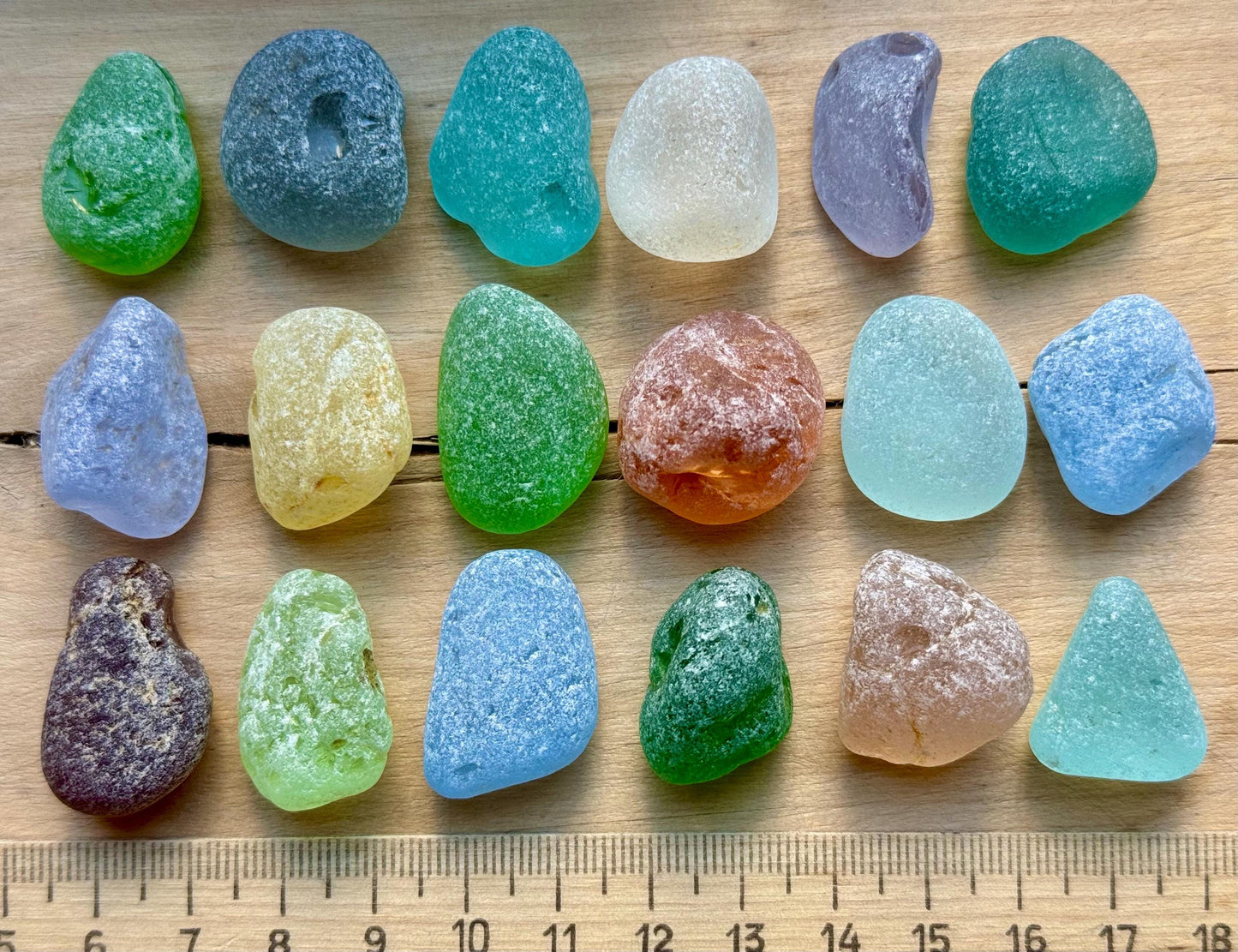 Genuine Mixed Sea Glass #066 Lot Jewelry Making Beach Glass Supplies Japanese Sea Glass #066