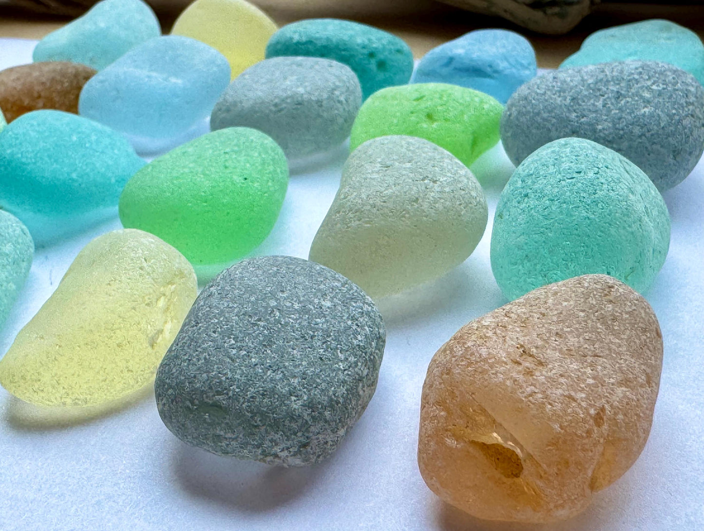 Bulk Genuine Sea Glass #055 Mix 200g Rare Japanese Beach Glass Craft Mosaic Supply Lot #055