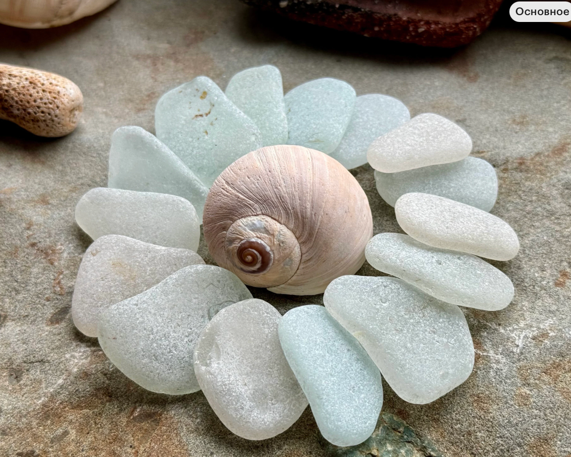Large White Sea Glass Set of 12 – Genuine Beach Glass 3–5 cm – Jewelry & Coastal Decor Supply (B101)