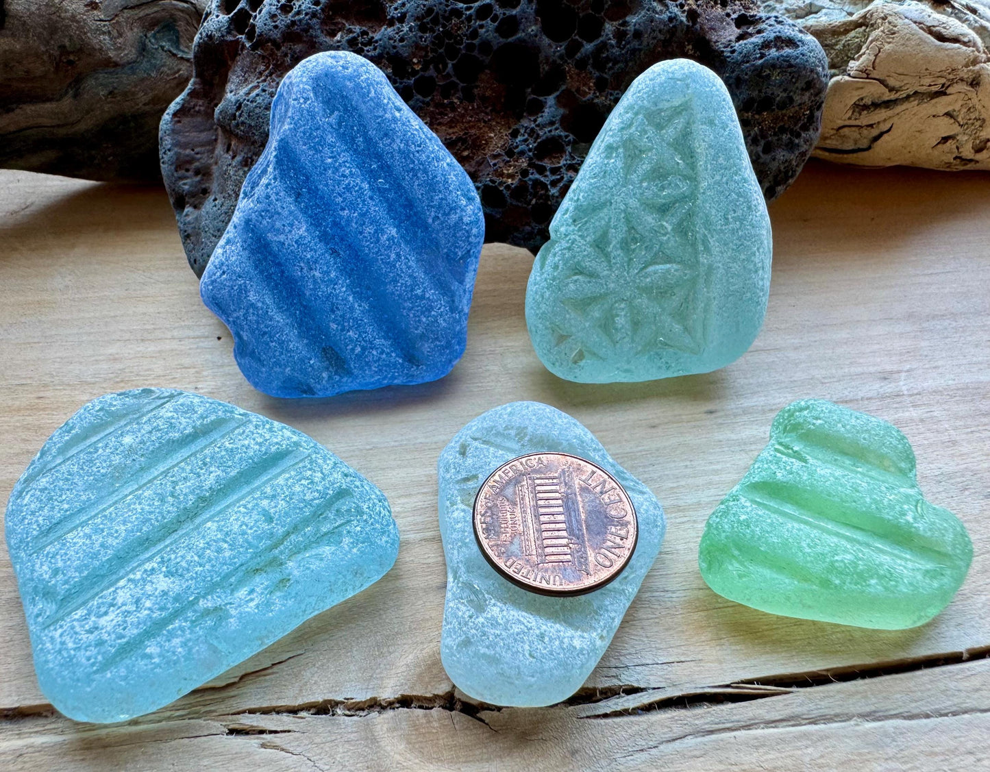 Large Genuine Sea Glass #082 Pendant Pieces Rare Japanese Sea Glass Jewelry Grade Beach Glass Lot #082