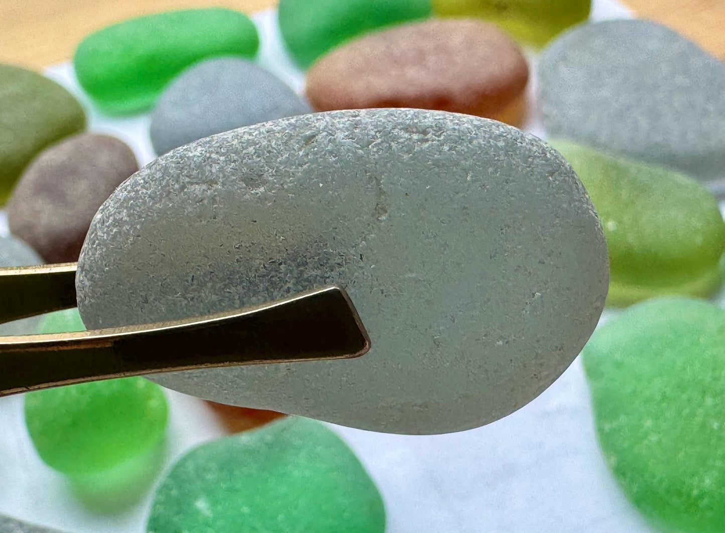Amber & Olive Green Japanese Sea Glass #050 Genuine Beach Glass Large Bulk Lot