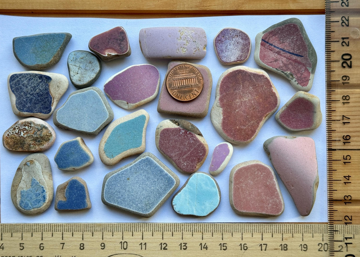 Japanese Sea Pottery Mix Genuine Beach Found Sea Ceramic Pieces Lot #017