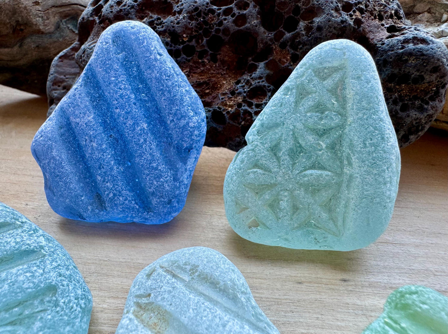 Large Genuine Sea Glass #082 Pendant Pieces Rare Japanese Sea Glass Jewelry Grade Beach Glass Lot #082