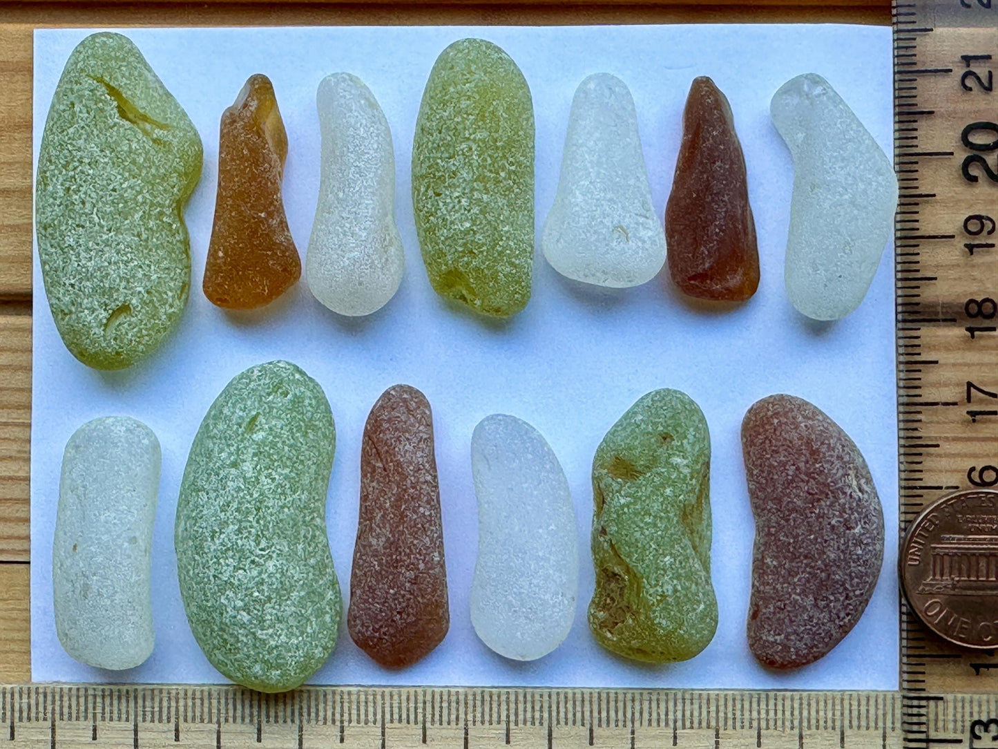 Long Sea Glass #026 Pieces Genuine Japanese Beach Glass Sticks Jewelry Pendant Quality Lot