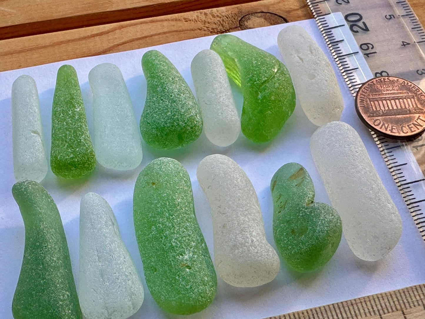natural ocean tumbled sea glass