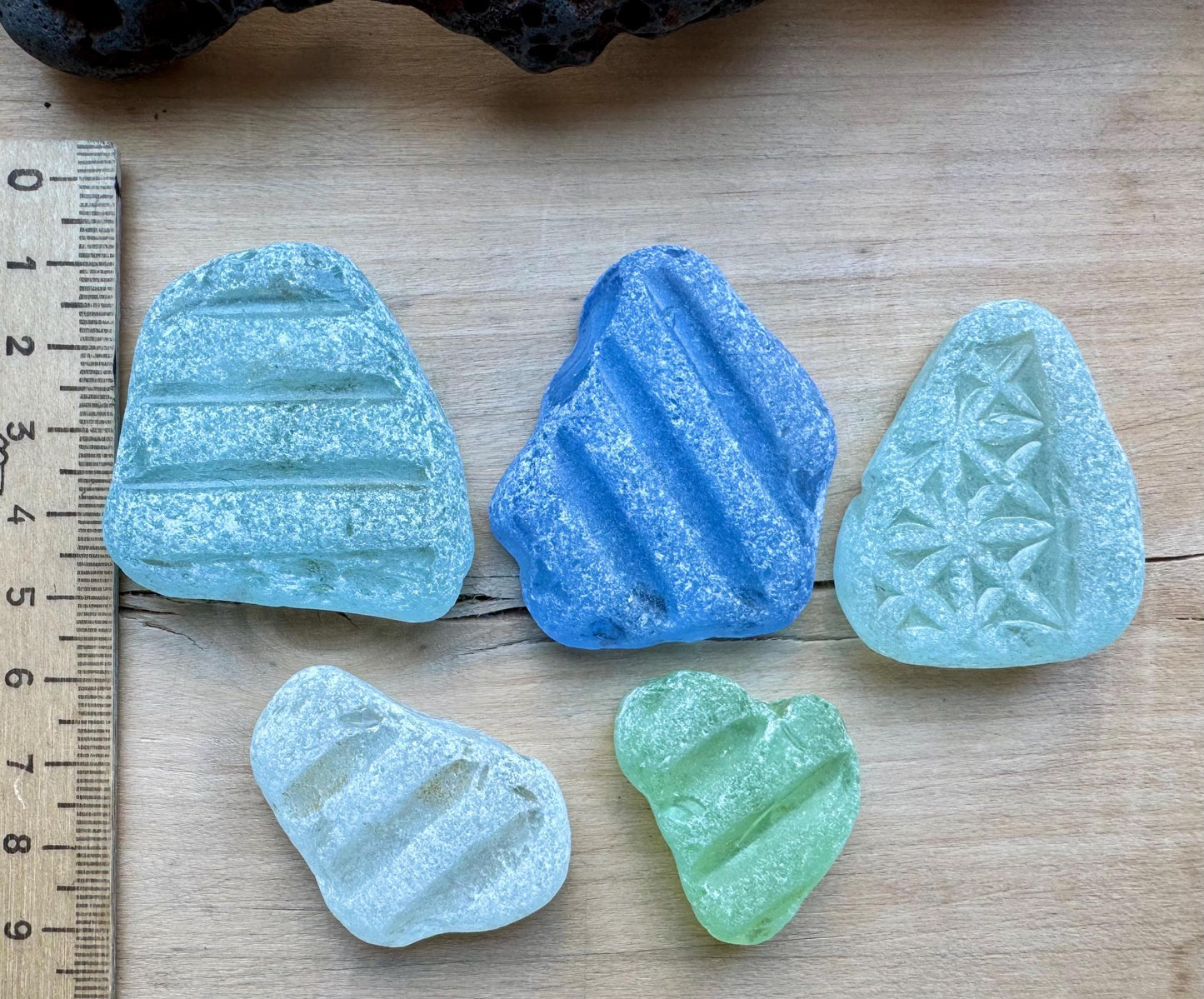 Large Genuine Sea Glass #082 Pendant Pieces Rare Japanese Sea Glass Jewelry Grade Beach Glass Lot #082