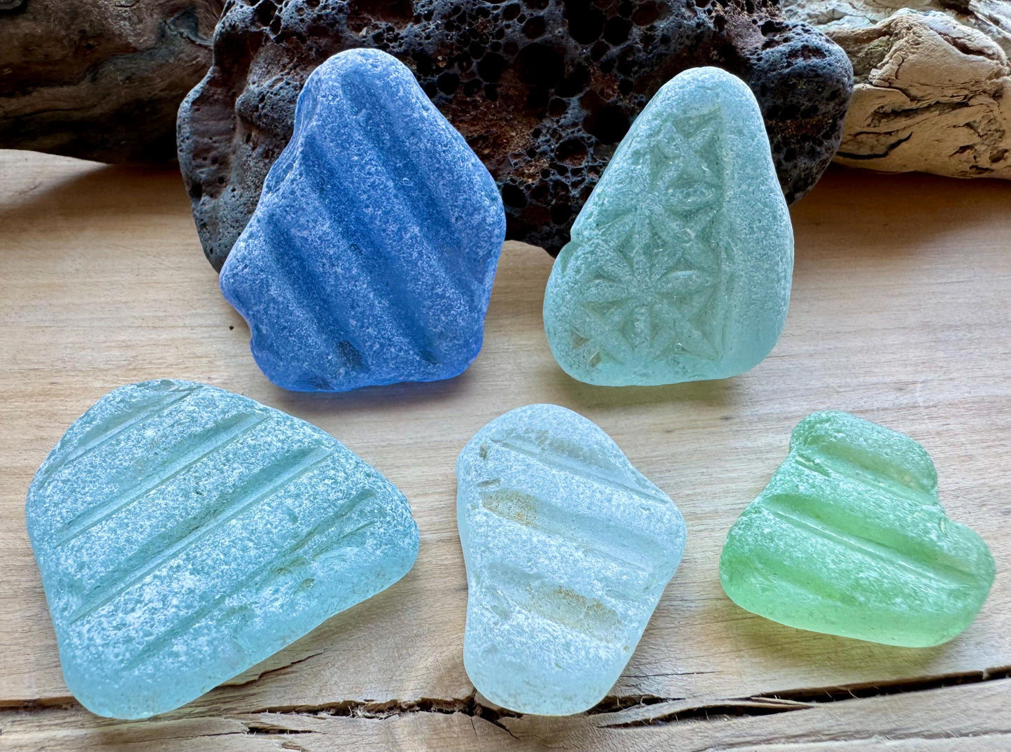 Large Genuine Sea Glass #082 Pendant Pieces Rare Japanese Sea Glass Jewelry Grade Beach Glass Lot #082