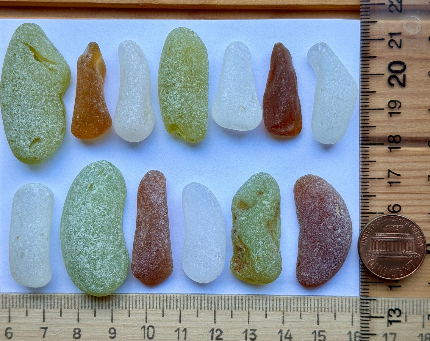 Long Sea Glass #026 Pieces Genuine Japanese Beach Glass Sticks Jewelry Pendant Quality Lot