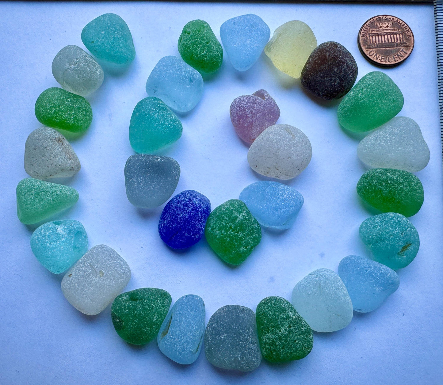 Japanese Sea Glass #030 Mixed Colors Bulk Lot #030 Genuine Beach Glass Craft Supply