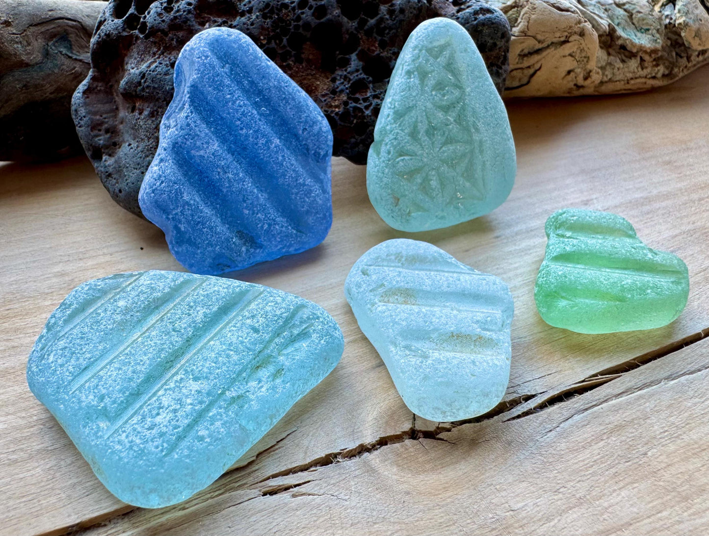 Large Genuine Sea Glass #082 Pendant Pieces Rare Japanese Sea Glass Jewelry Grade Beach Glass Lot #082