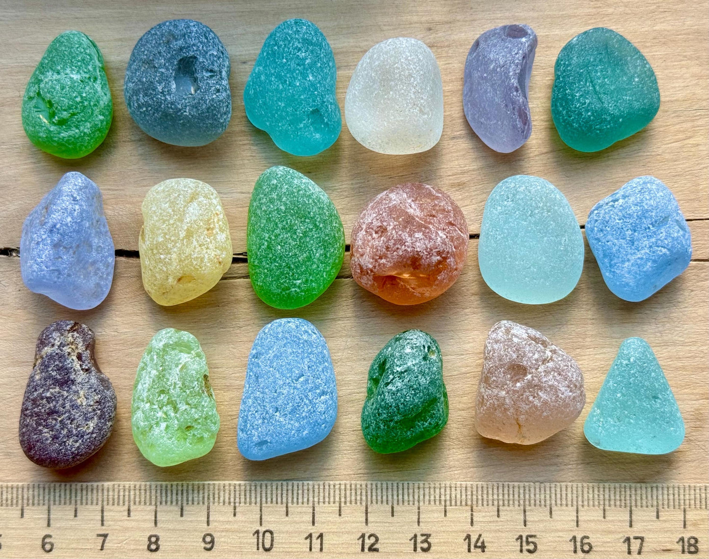 Genuine Mixed Sea Glass #066 Lot Jewelry Making Beach Glass Supplies Japanese Sea Glass #066