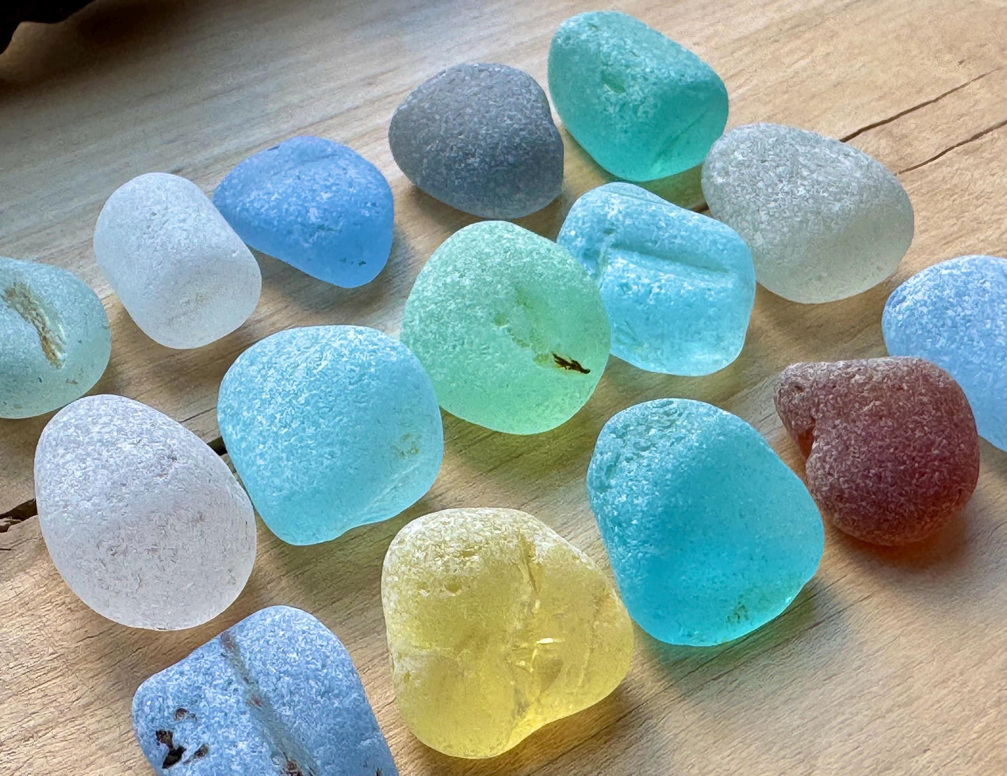 Rare Genuine Japanese Sea Glass #067 Mixed Colors Bulk Lot for Jewelry Making, Mosaic & Craft Supplies #067