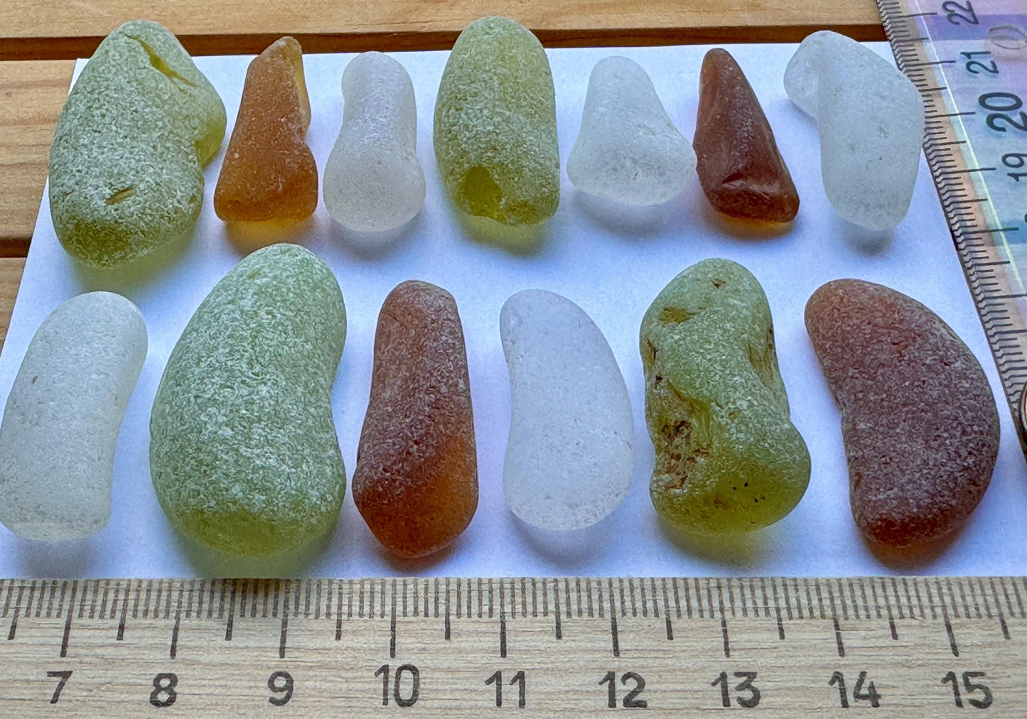 Long Sea Glass #026 Pieces Genuine Japanese Beach Glass Sticks Jewelry Pendant Quality Lot