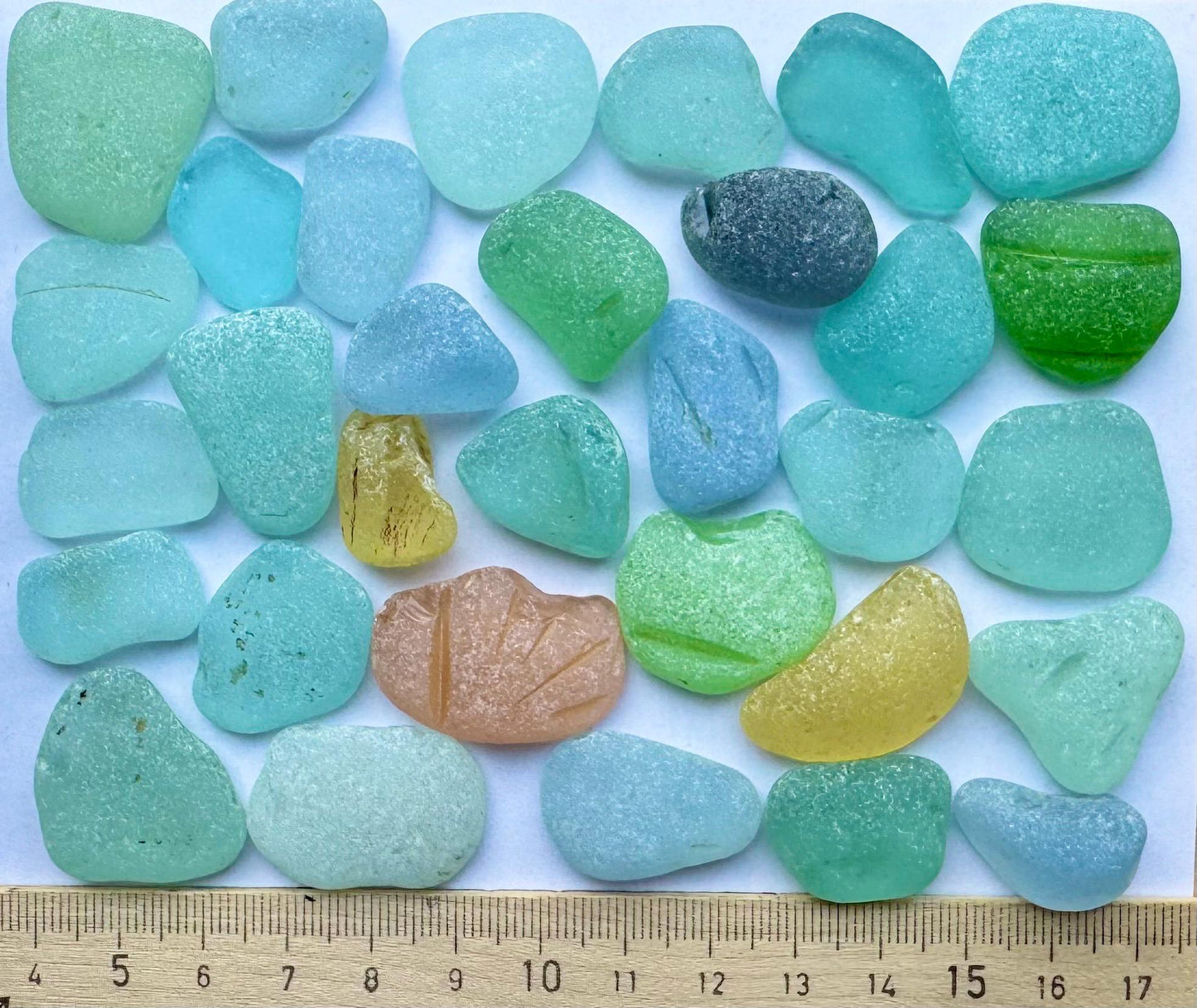 Genuine Sea Glass Mix #054 156g Japanese Beach Glass Assorted Colors Craft & Jewelry Supply Lot #054