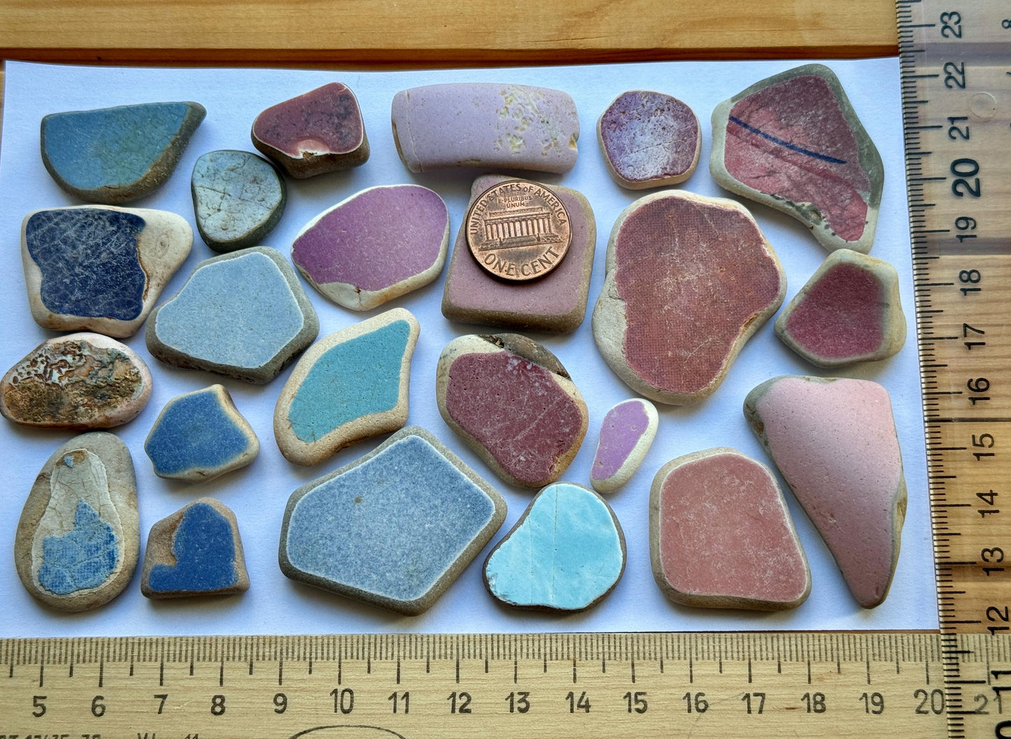 Japanese Sea Pottery Mix Genuine Beach Found Sea Ceramic Pieces Lot #017
