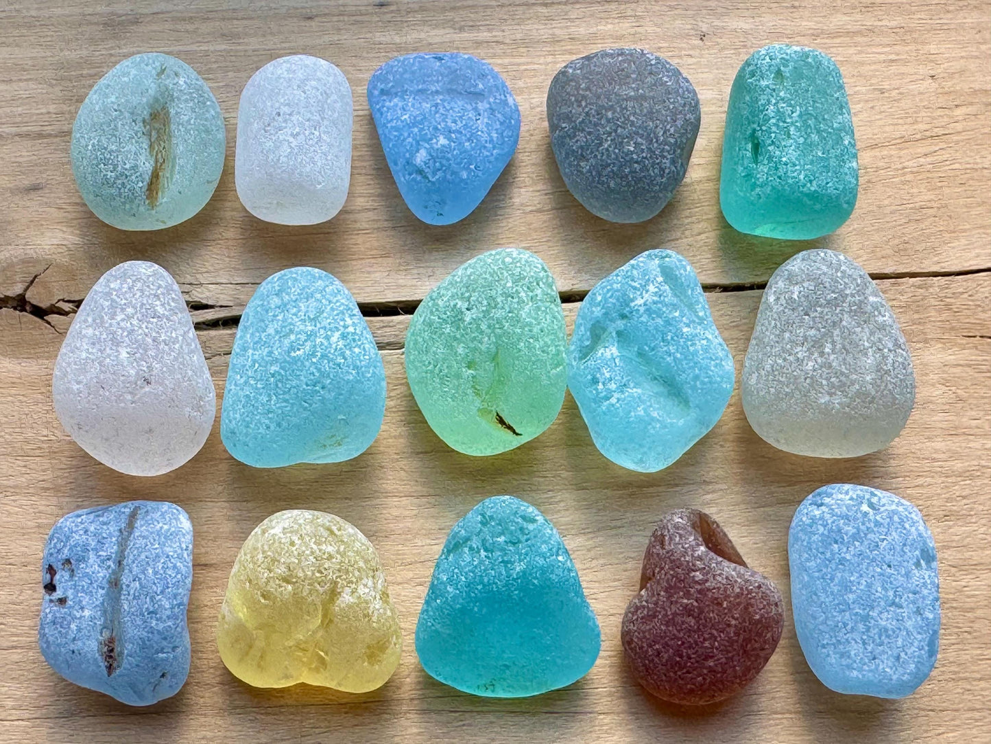 Rare Genuine Japanese Sea Glass #067 Mixed Colors Bulk Lot for Jewelry Making, Mosaic & Craft Supplies #067