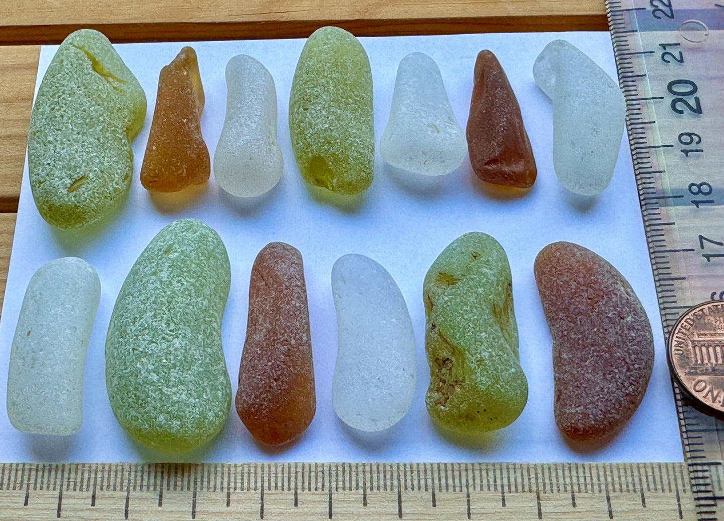 Long Sea Glass #026 Pieces Genuine Japanese Beach Glass Sticks Jewelry Pendant Quality Lot