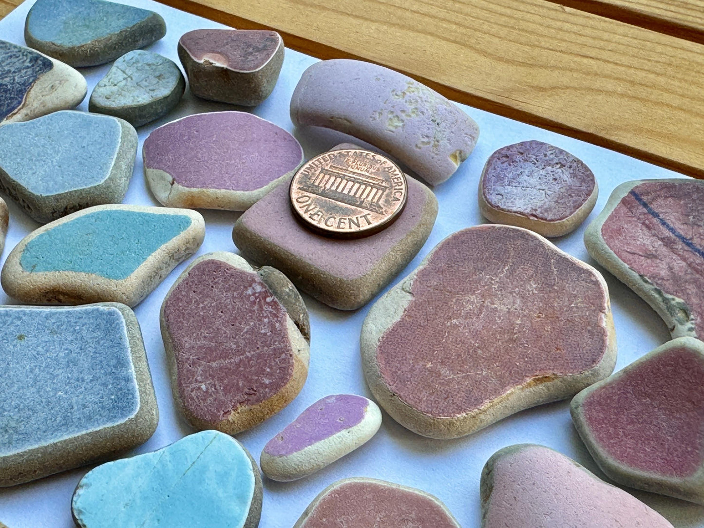 Japanese Sea Pottery Mix Genuine Beach Found Sea Ceramic Pieces Lot #017