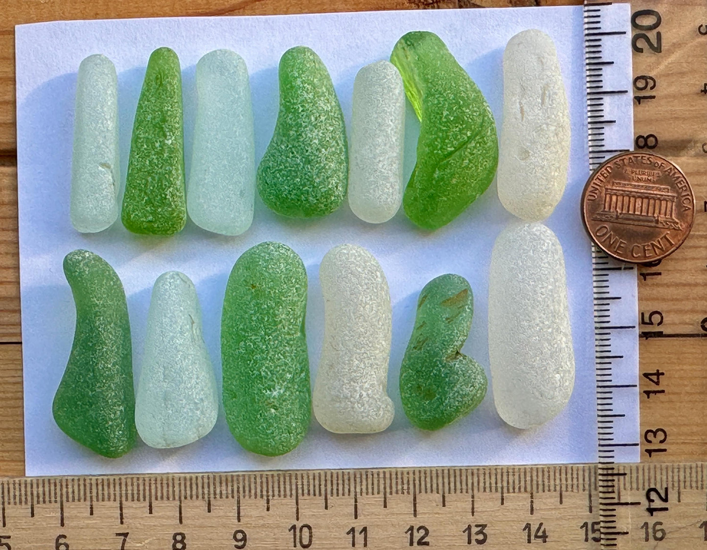 sea glass mosaic material