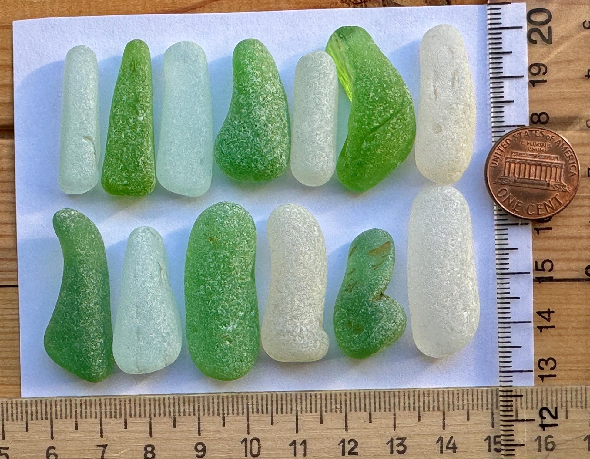sea glass mosaic material