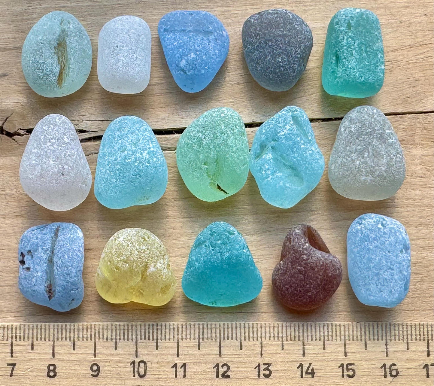 Rare Genuine Japanese Sea Glass #067 Mixed Colors Bulk Lot for Jewelry Making, Mosaic & Craft Supplies #067
