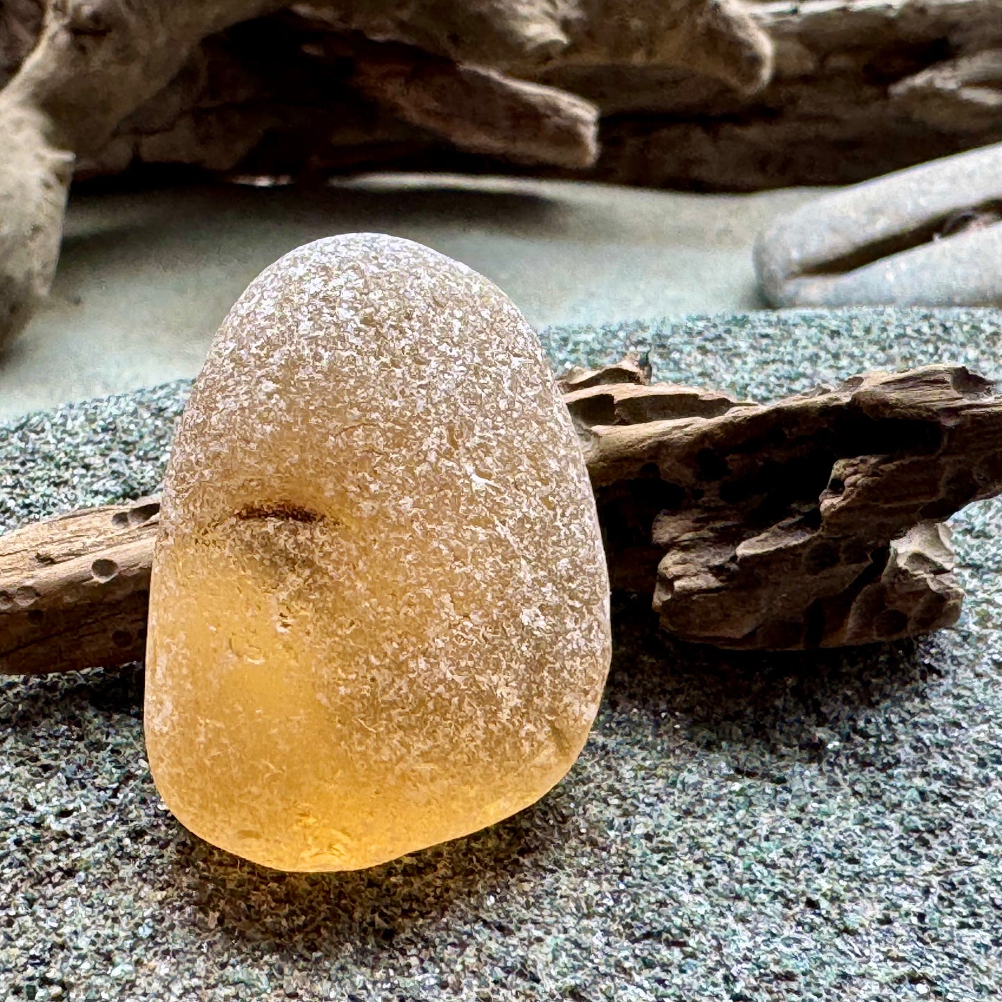 Rare Multicolor Sea Glass A2395 – Large Unique Collector Piece, Natural Ocean Tumbled