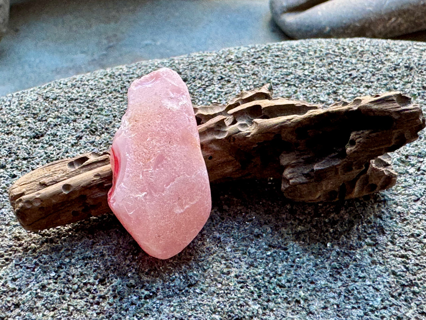 Red White Sea Glass A2417 Rare Multicolor Bottle Glass Genuine Beach Glass Jewelry Supply