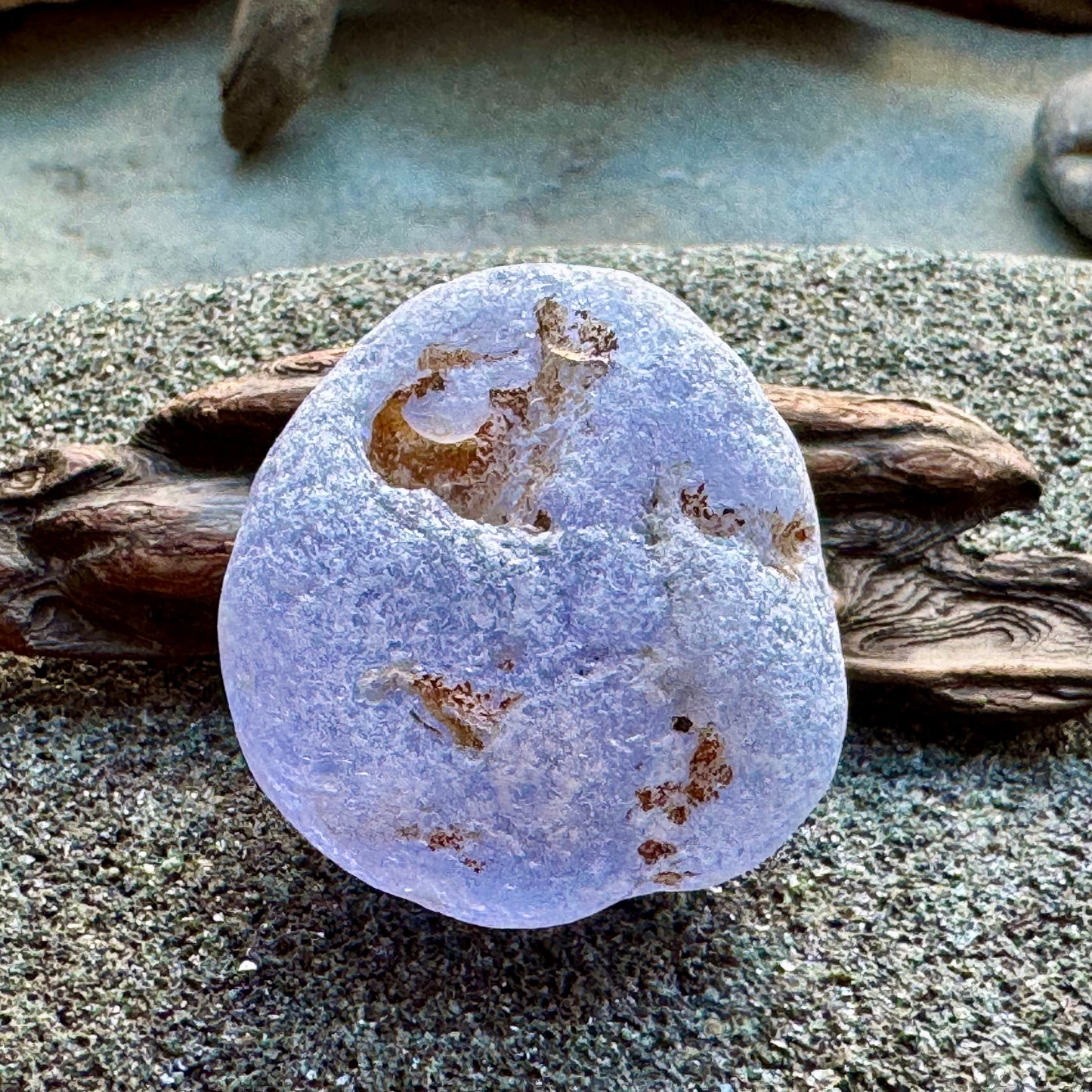 Rare Lavender Sea Glass A2430  – Collector Grade Beach Found Glass A2430