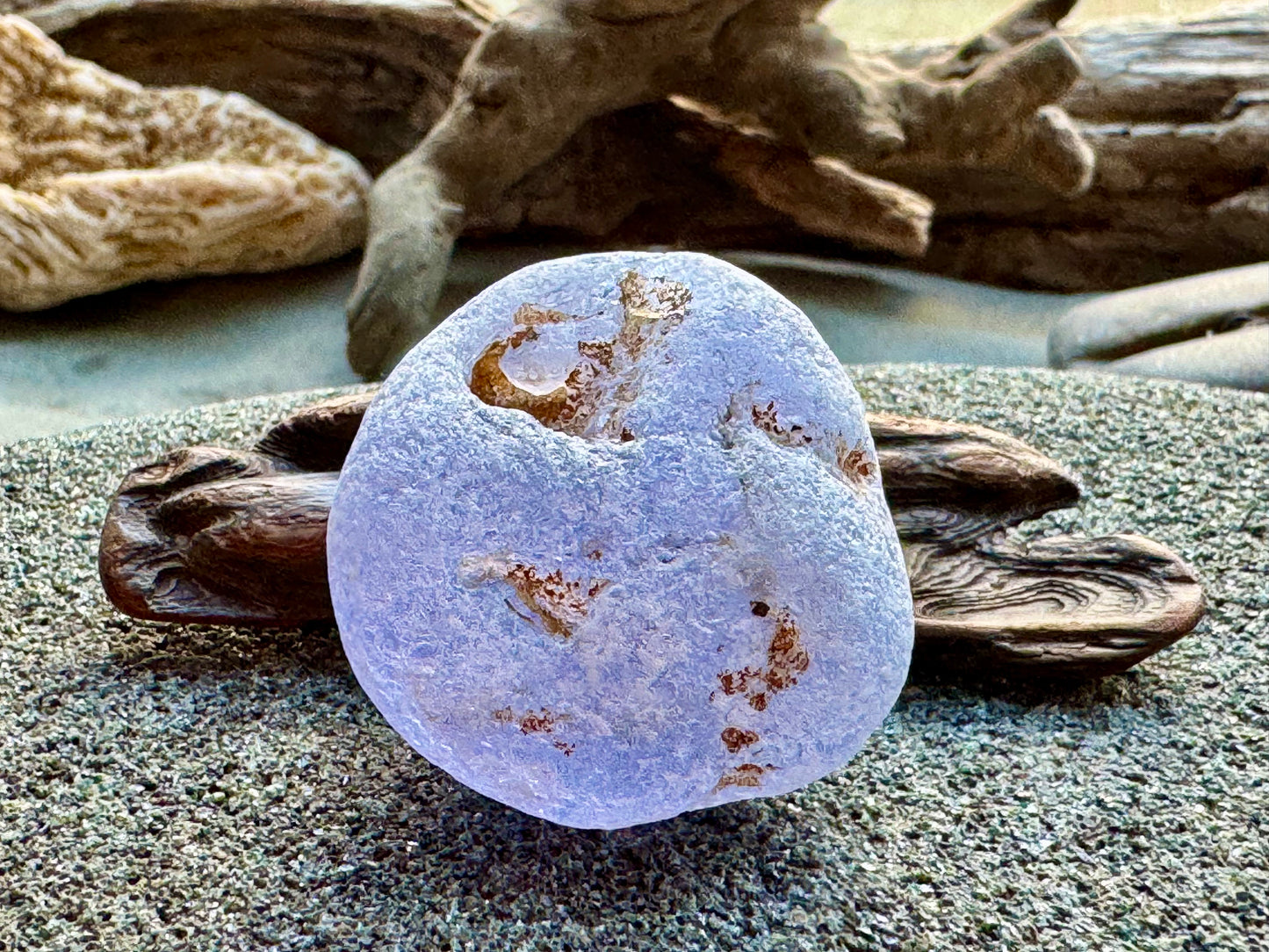 Rare Lavender Sea Glass A2430  – Collector Grade Beach Found Glass A2430