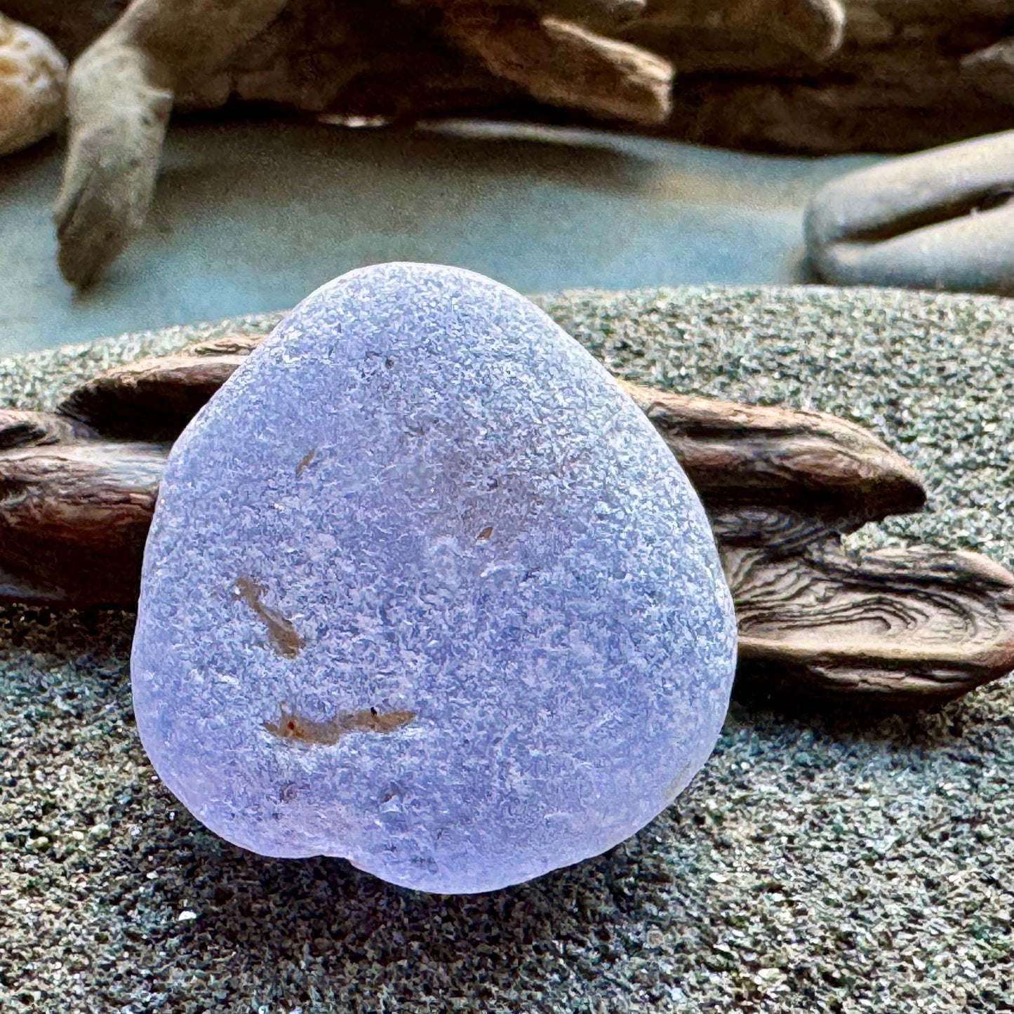 Rare Lavender Sea Glass A2430  – Collector Grade Beach Found Glass A2430