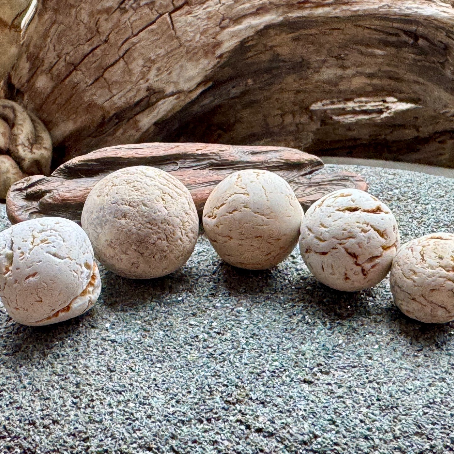 Sea Clay Marbles – Natural Ocean Tumbled Ceramic Balls A2608