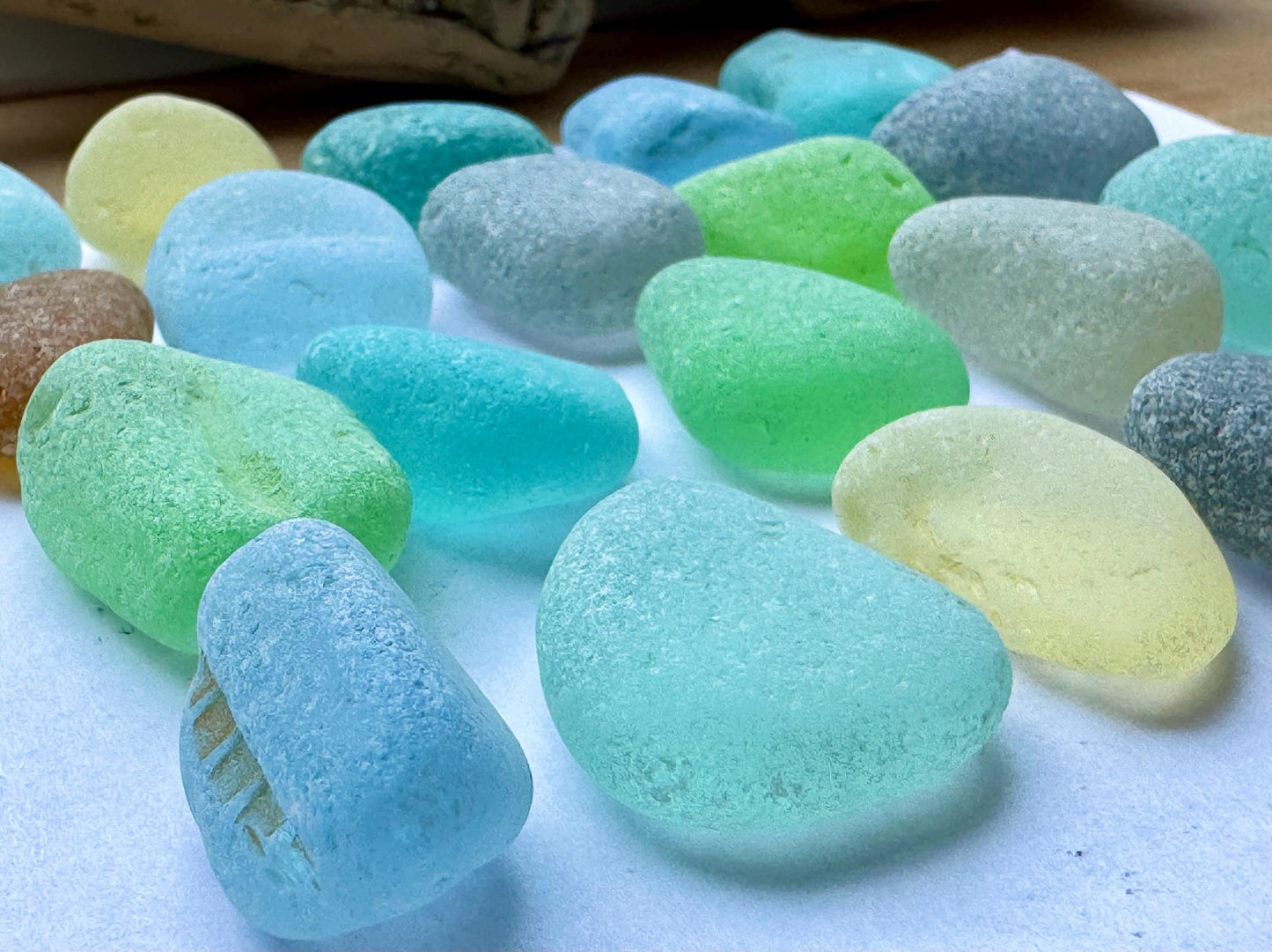Bulk Genuine Sea Glass #055 Mix 200g Rare Japanese Beach Glass Craft Mosaic Supply Lot #055