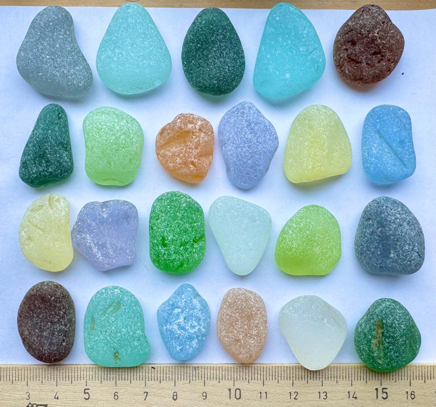 Colorful Genuine Sea #054 Glass Mix 200g Bulk Japanese Beach Glass for Mosaic & Crafts Lot #054