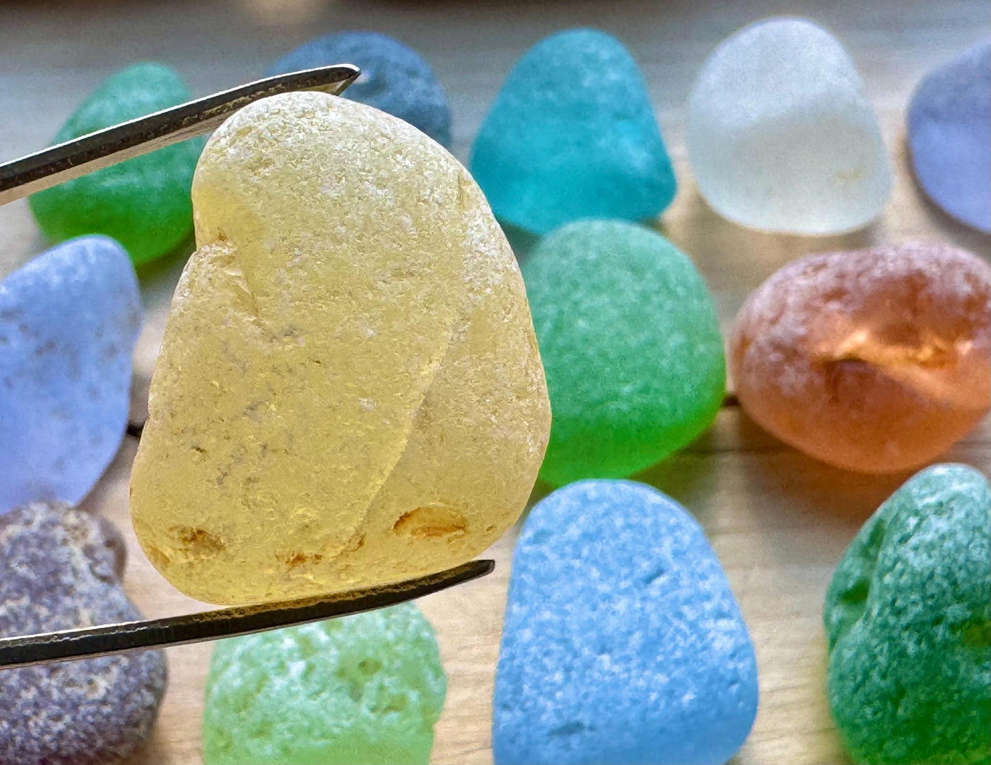 Genuine Mixed Sea Glass #066 Lot Jewelry Making Beach Glass Supplies Japanese Sea Glass #066