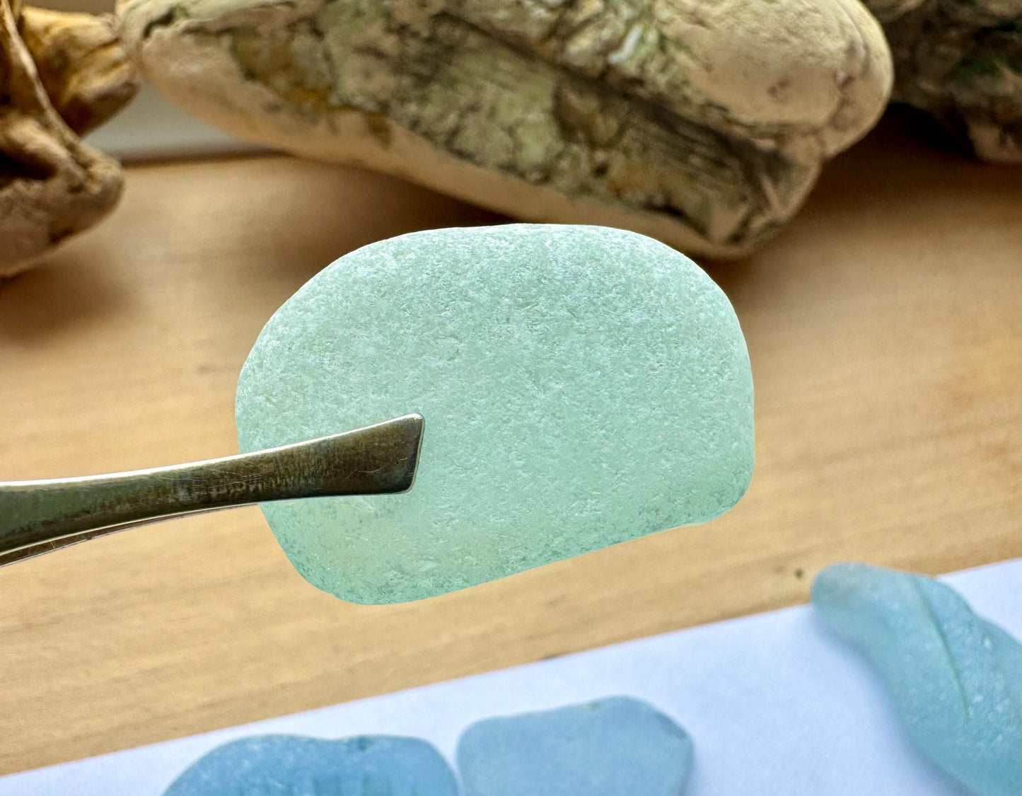 Seafoam & Aqua Japanese Sea Glass #052 Genuine Beach Glass Bulk Lot