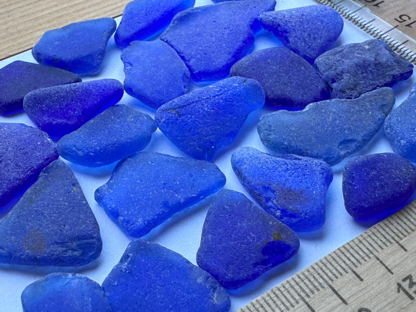 Cobalt Blue Japanese Sea Glass #045 Genuine Beach Glass Bulk Lot