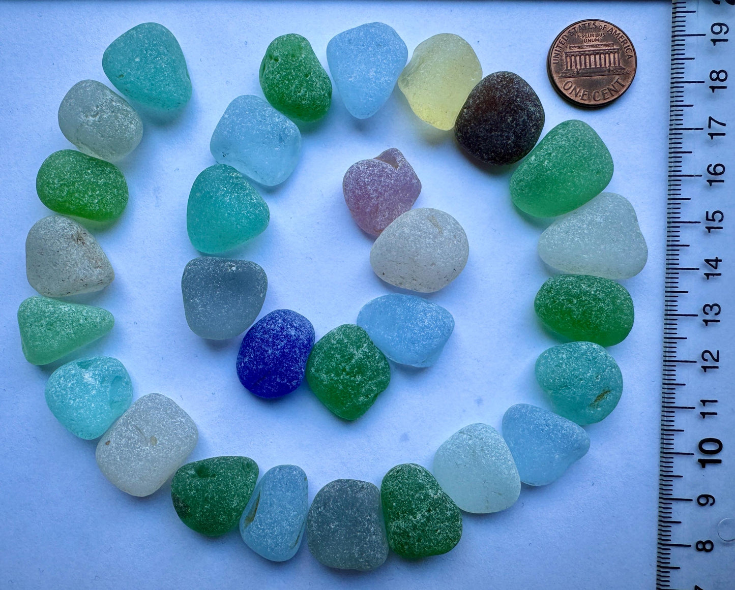 Japanese Sea Glass #030 Mixed Colors Bulk Lot #030 Genuine Beach Glass Craft Supply