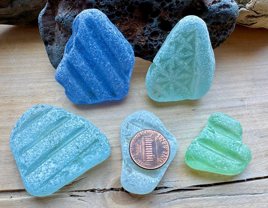 Large Genuine Sea Glass #082 Pendant Pieces Rare Japanese Sea Glass Jewelry Grade Beach Glass Lot #082