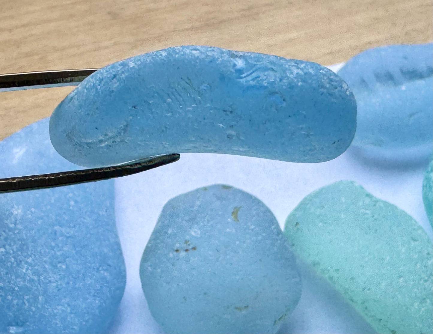 Seafoam & Aqua Japanese Sea Glass #052 Genuine Beach Glass Bulk Lot