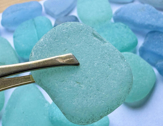Seafoam & Aqua Japanese Sea Glass #052 Genuine Beach Glass Bulk Lot