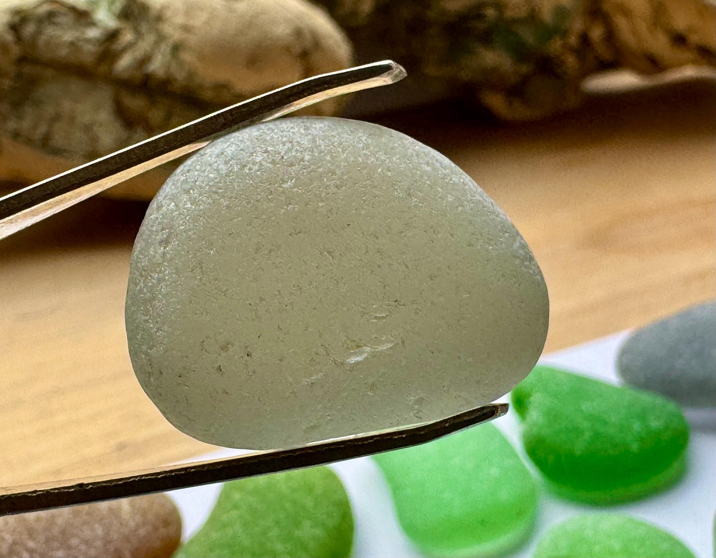 Green & Brown Genuine Sea Glass #049 Mix 270g Bulk Japanese Beach Glass for Mosaic & Crafts Lot #049