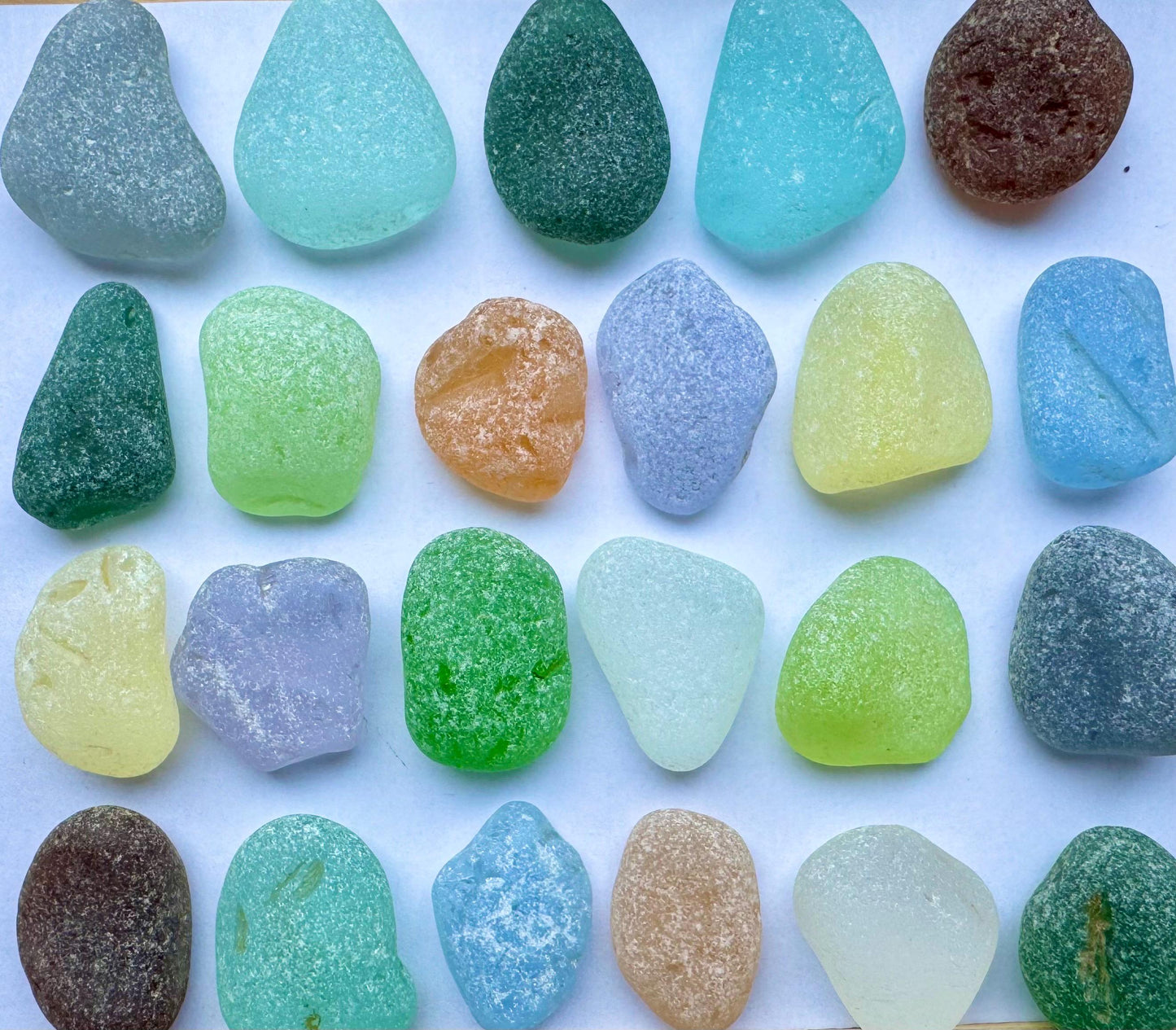 Colorful Genuine Sea #054 Glass Mix 200g Bulk Japanese Beach Glass for Mosaic & Crafts Lot #054
