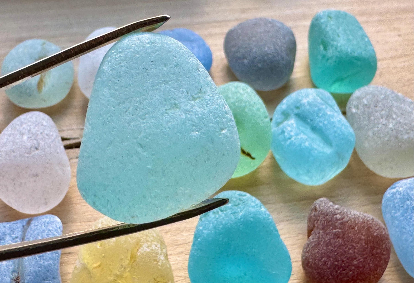 Rare Genuine Japanese Sea Glass #067 Mixed Colors Bulk Lot for Jewelry Making, Mosaic & Craft Supplies #067