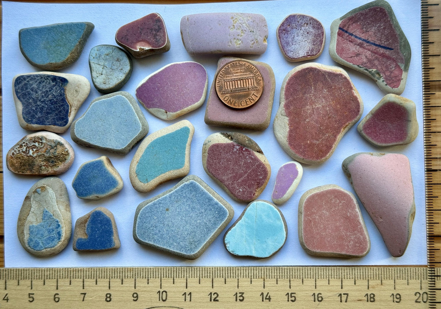 Japanese Sea Pottery Mix Genuine Beach Found Sea Ceramic Pieces Lot #017