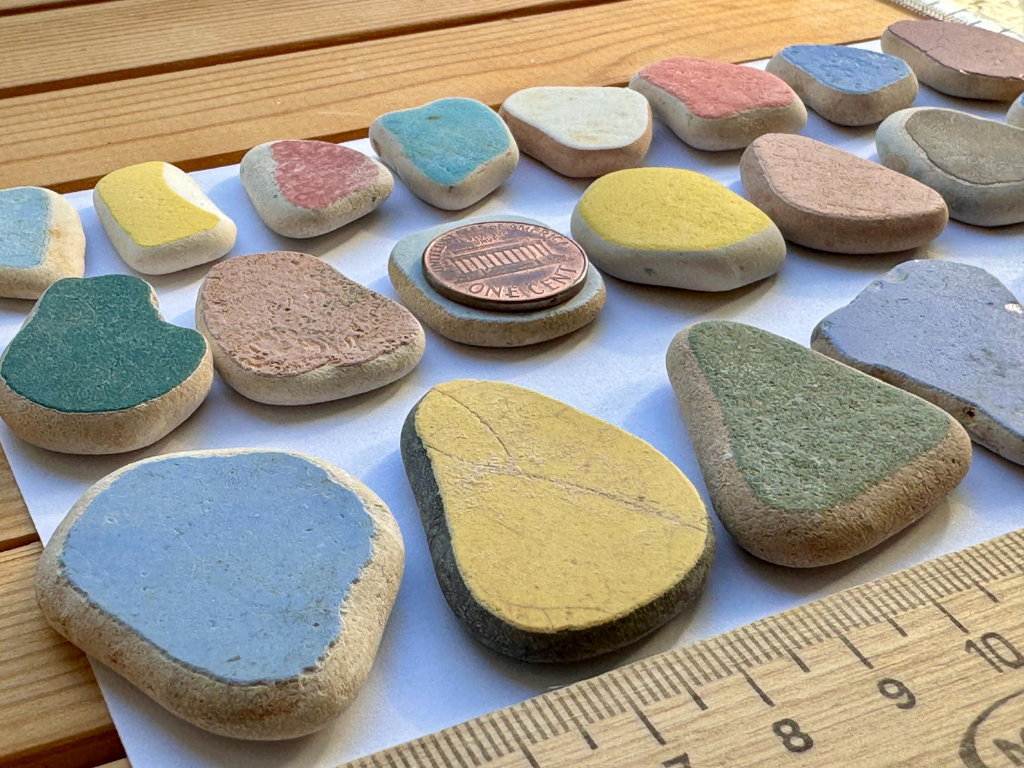 Genuine Sea Pottery Beach Found Japanese Sea Pottery Shards Mix Lot #023-2